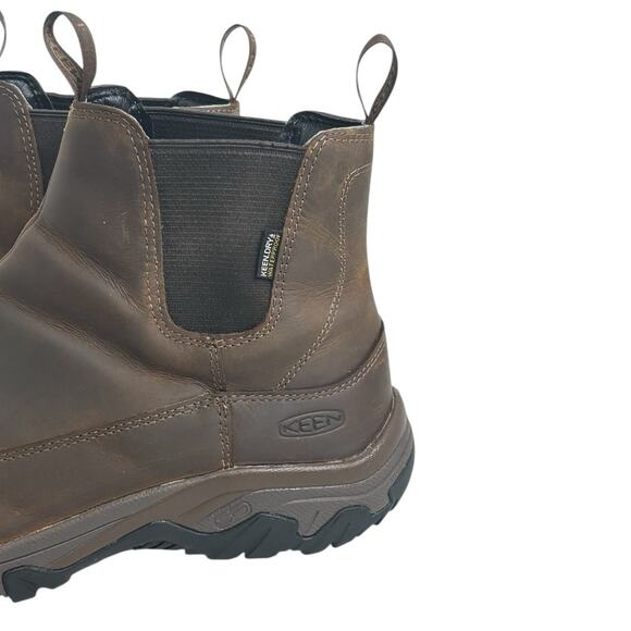 Keen Anchorage III Waterproof Insulated Men's Boot Dark Brown Size 12 - Picture 6 of 12